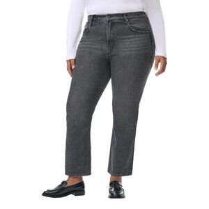 Kirkland Signature Women 14 High Rise Straight Leg Jeans Denim Pants Inseam 28"